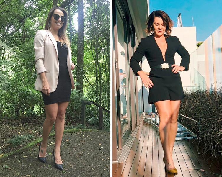 É baixinha e quer parecer mais alta? Veja 6 opções de looks que ajudam a alongar a silhueta 3 Fotos reprodução Instagram @pamzottis e @fernandasouzaoficial