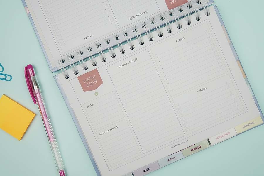 Planners gratuitos para imprimir e se organizar em 2019 8