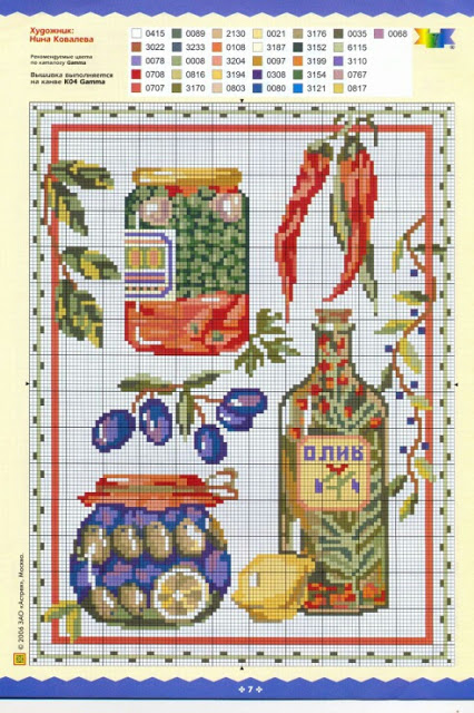 Legumes e Verduras na Cozinha em Ponto Cruz 5