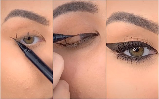 Como fazer o delineado perfeito? Aprenda técnica simples - Beleza 2 maquiagem