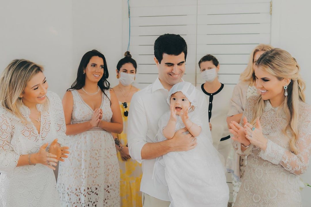 Isadora Campos e Jorge Paulo Palhares batizam Maria Isabel em duas cidades 4 Batizado Maria Isabel (4)