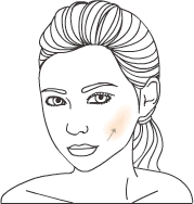 maquiagen blush rosto triangular Forma certa de aplicar Blush