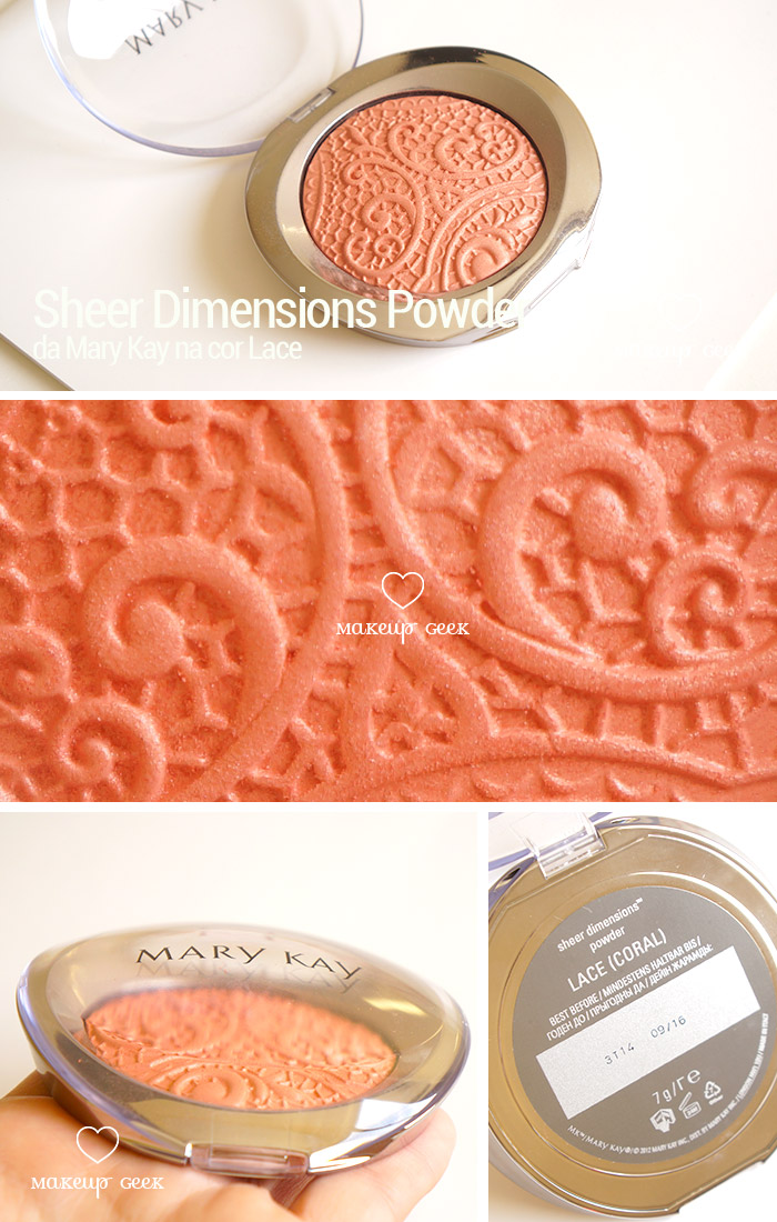 Mary Kay Sheer Dimensions Powder na cor Lace