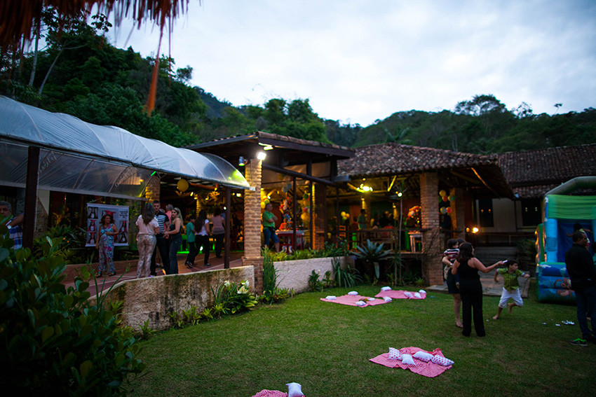 ideias festa infantil ambiente externo