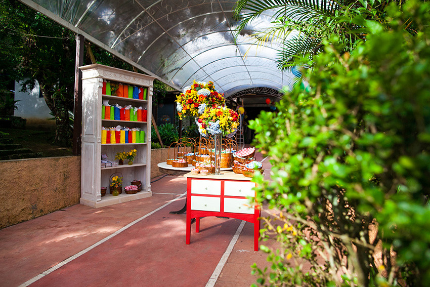 festa infantil ambiente externo