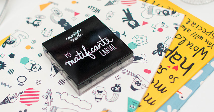 Resenha: Novos produtos da Marina Smith 3 po matificante labial marina smith (12)