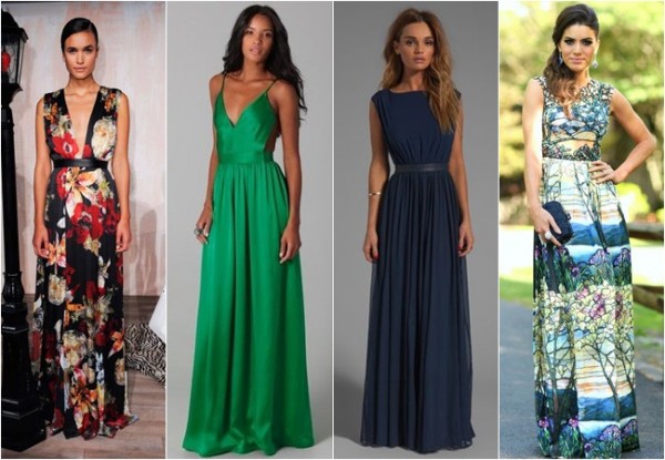 vestidos longos e elegantes para convidadas