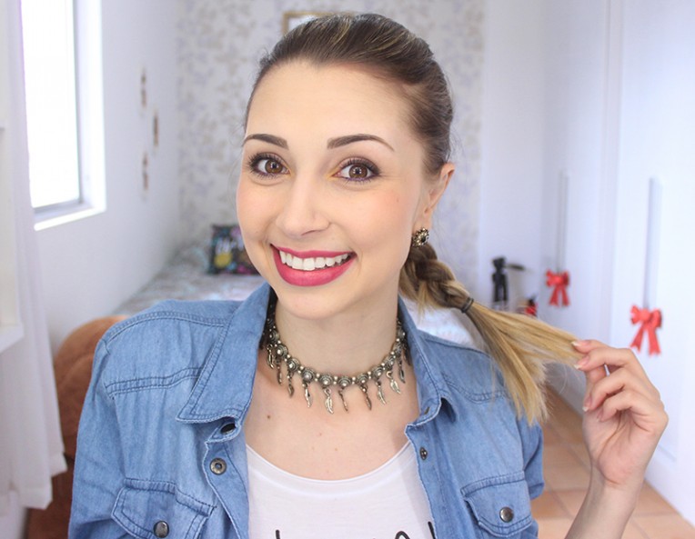 1-volta as aulas- maquiagem cabelo e 3 looks