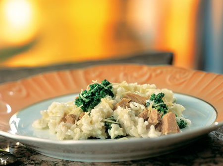 Risoto de Atum com Brócolis