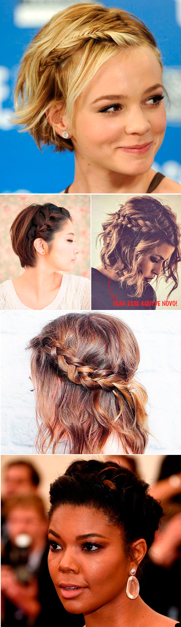 Inspiração: os makes e penteados mais tendência do Pinterest! 10 10hairstyle