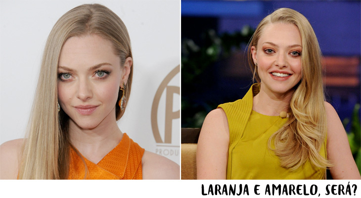 combinações entre roupa e cabelo