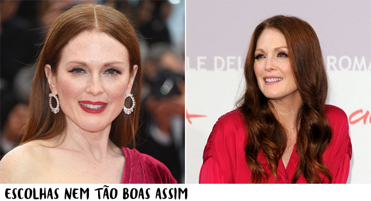 combinações entre roupa e cabelo