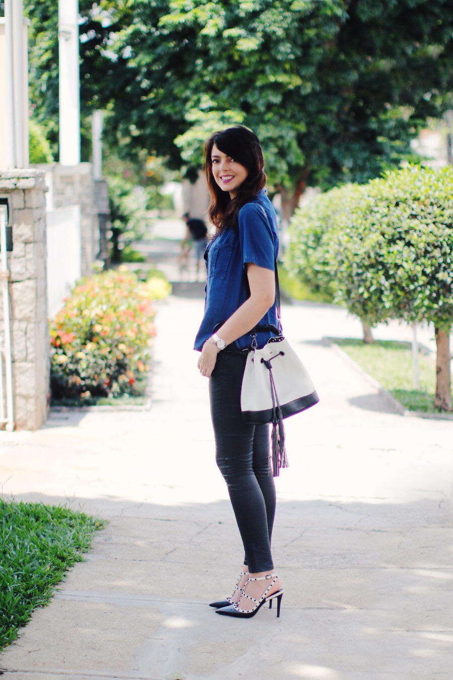 Look do dia: Acessórios preto e branco 2