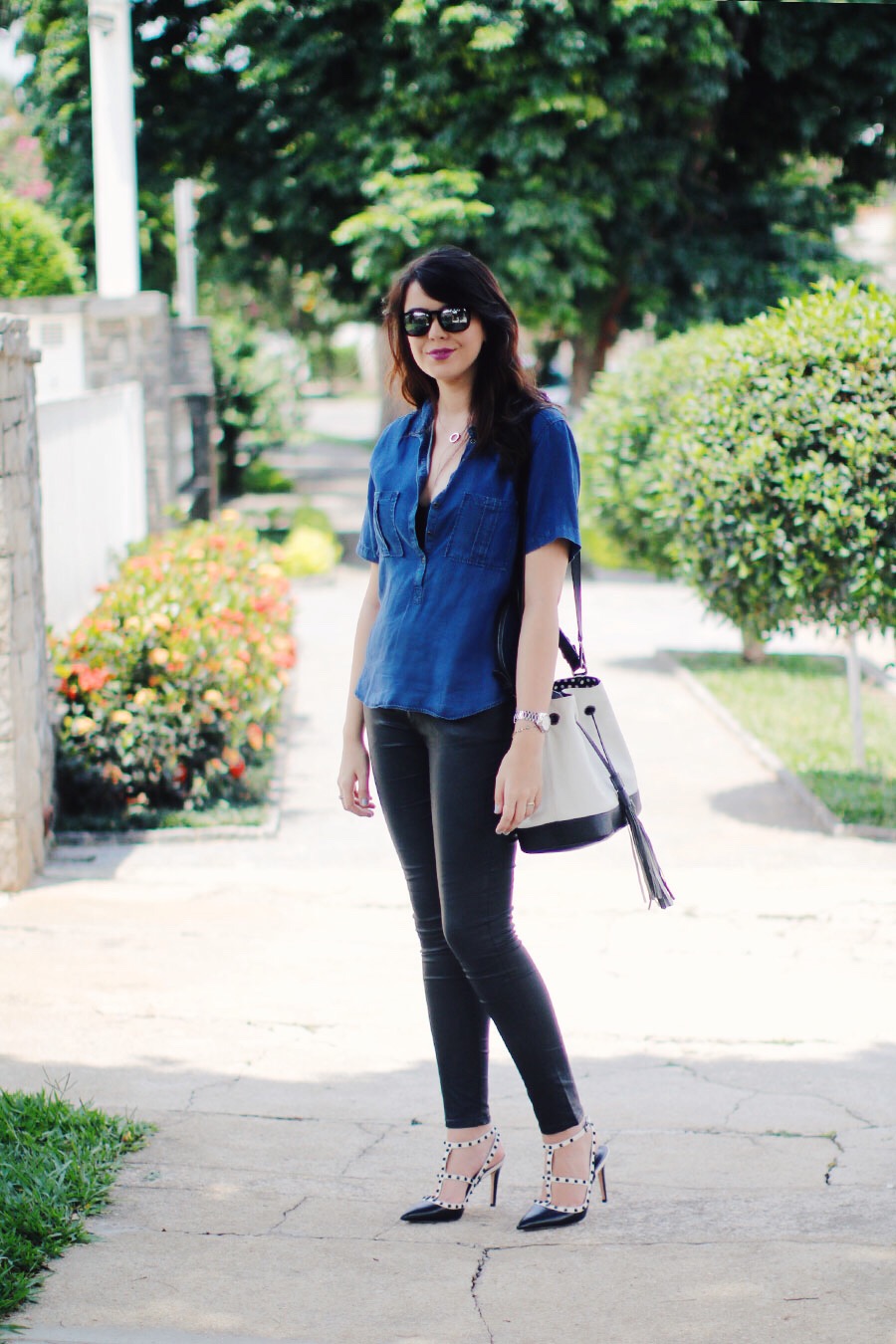 Look do dia: Acessórios preto e branco 3