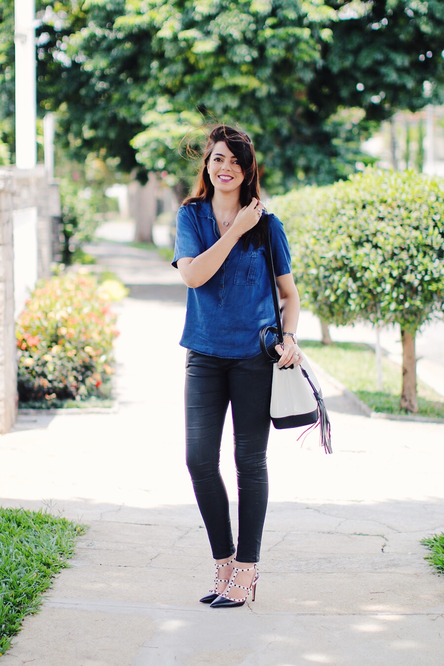 Look do dia: Acessórios preto e branco 4