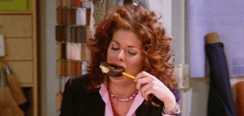 grace-eats-chocolate-donut-will-gif