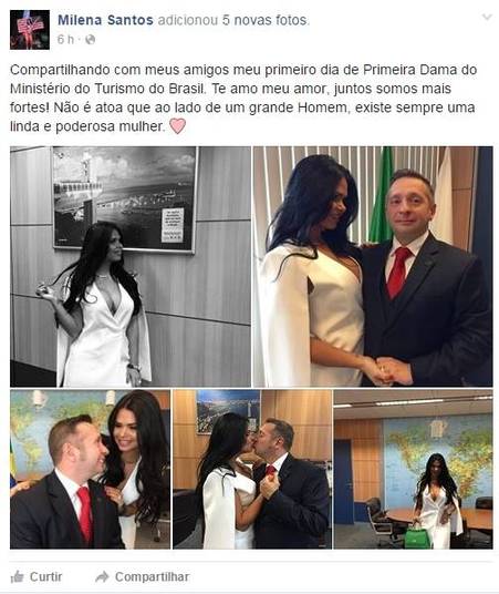 turismo 4 A primeira dama do Turismo envergonha o Brasil? 