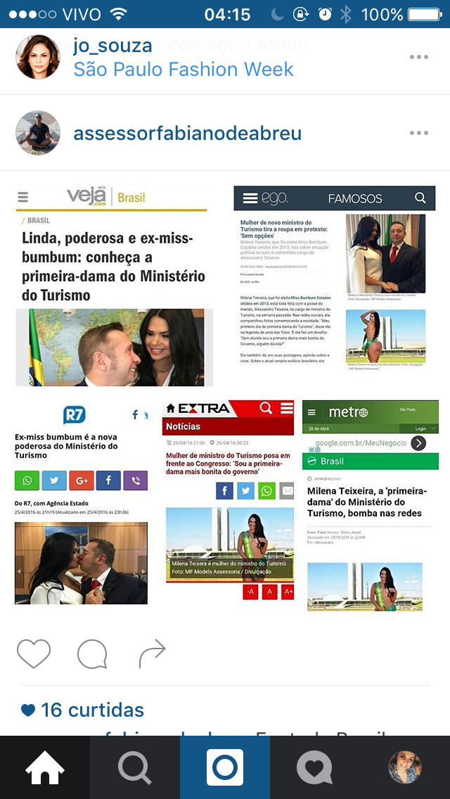 IMG 6403 A primeira dama do Turismo envergonha o Brasil? 