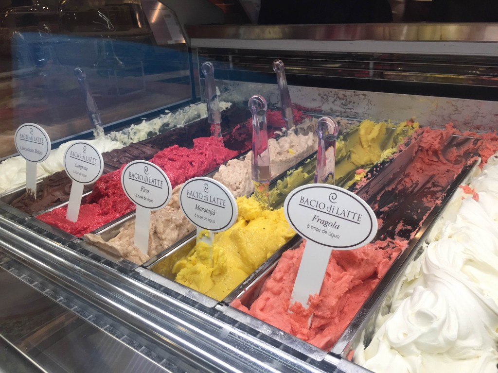 Gelato para todos os gostos 1 Gelatos da Bacio di Latte
