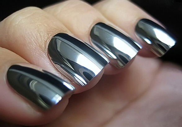 Alerta de tendência de esmalte: as Mirror Nails da Born Pretty 1 mirrornails