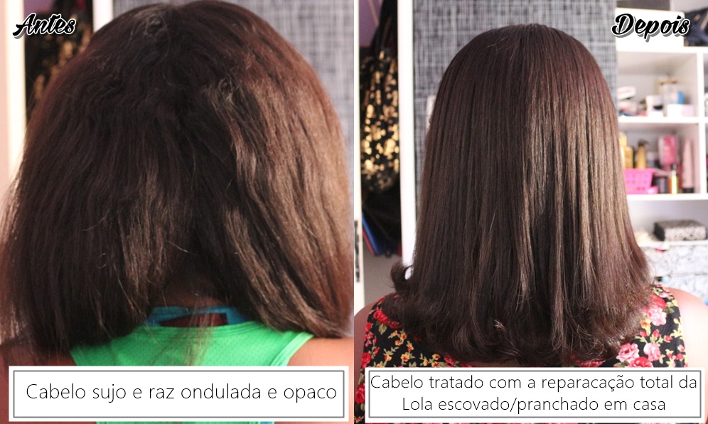 antes e depois