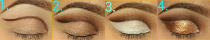 maquiagem para a noite