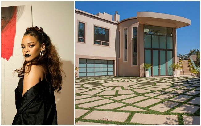 Rihanna está vendendo sua mansão em Los Angeles por quase R%2450 milhões