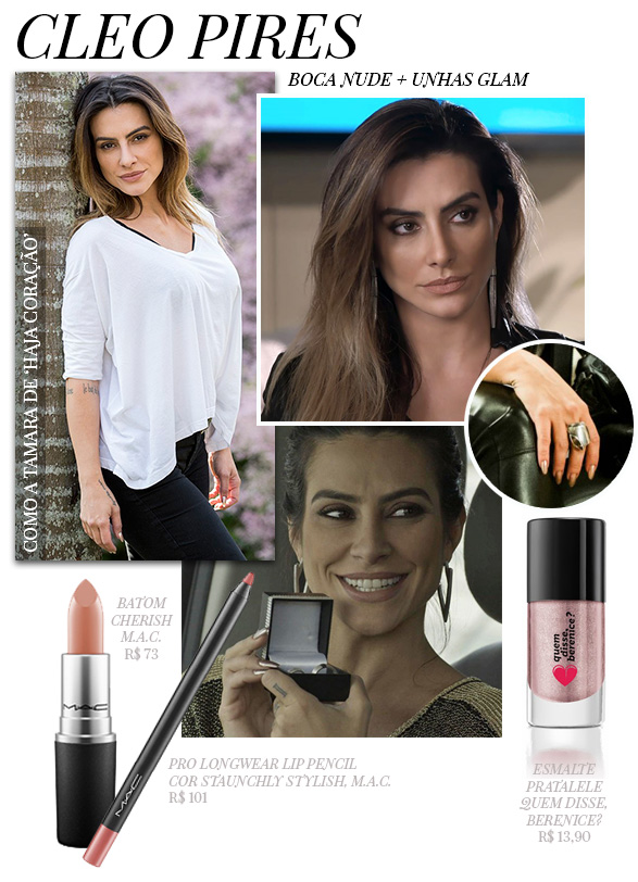A formosura hit da Cleo Pires em ‘Haja Coração’ e + desejos da TV! 1 batom-esmalte-cleo-pires