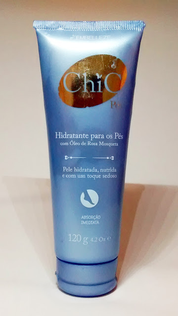 RESENHA: CHIC PÉS - EMBELLEZE (HIDRATANTE PARA OS PÉS) 2