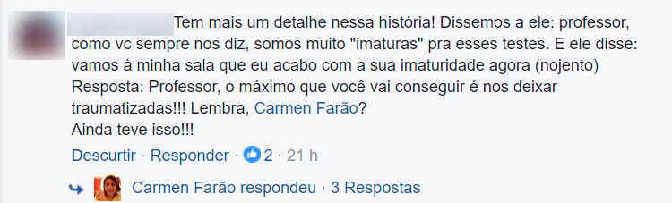 memory1 Lição de Assédio. Eu estava lá.