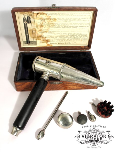 Modelo Detwiller Pneumatic Vibrator não fez tanto sucesso e só foi comercializado em 1906