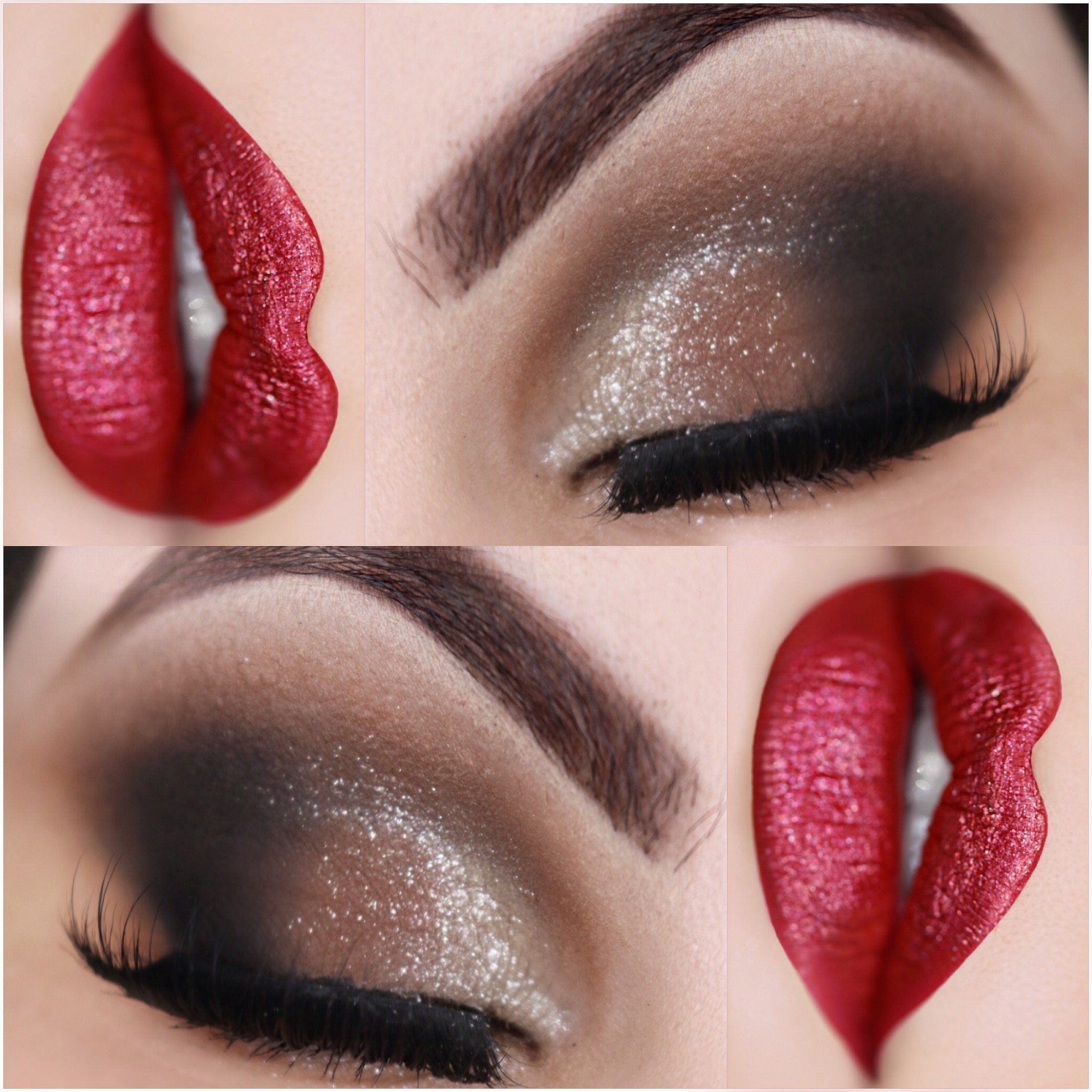 Make Natalina – esfumado sem marcação super fácil 2