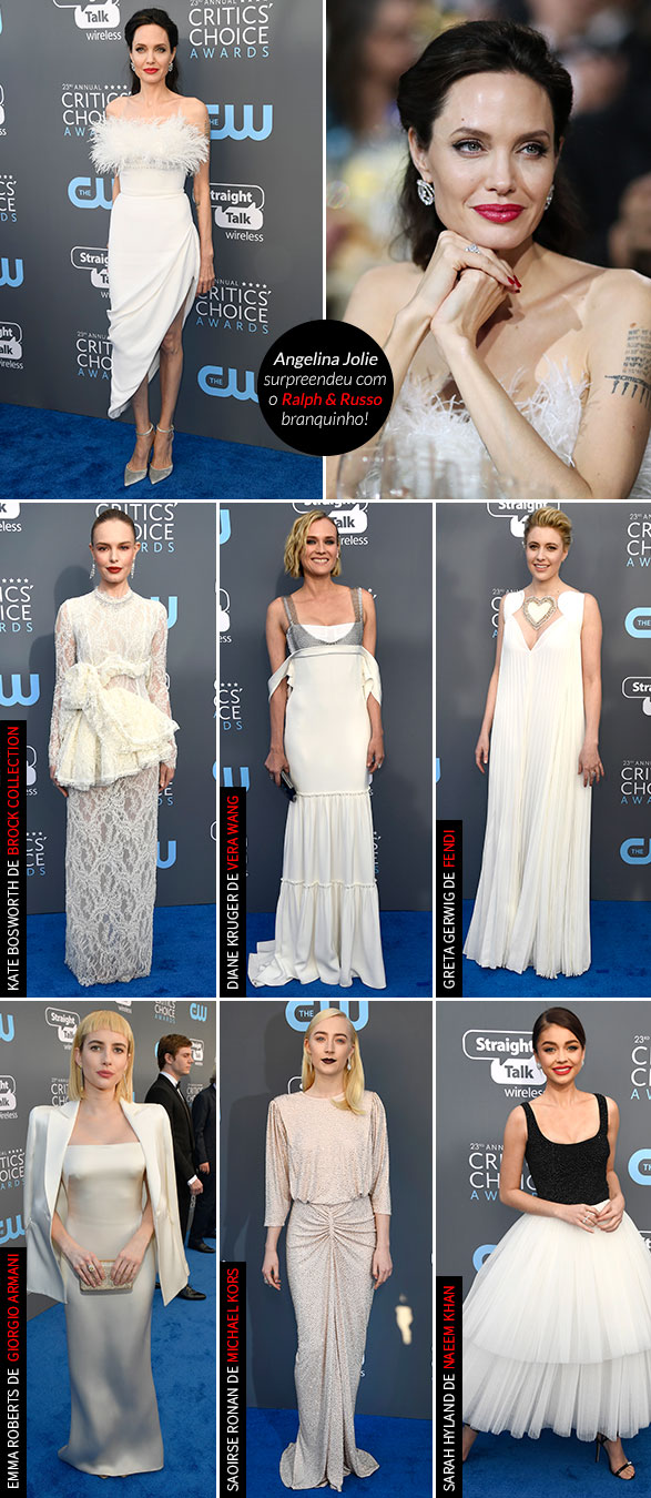 Os looks (e melhores cliques) do Critics Choice Awards 2018! 2