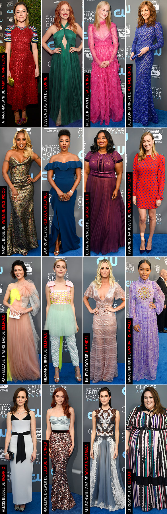 Os looks (e melhores cliques) do Critics Choice Awards 2018! 7