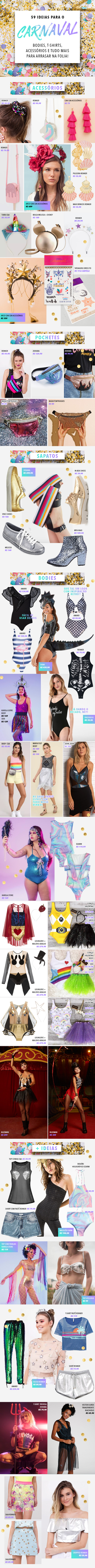 59 ideias de bodies, camisetas, saias, fantasias e acessórios para o Carnaval! 1
