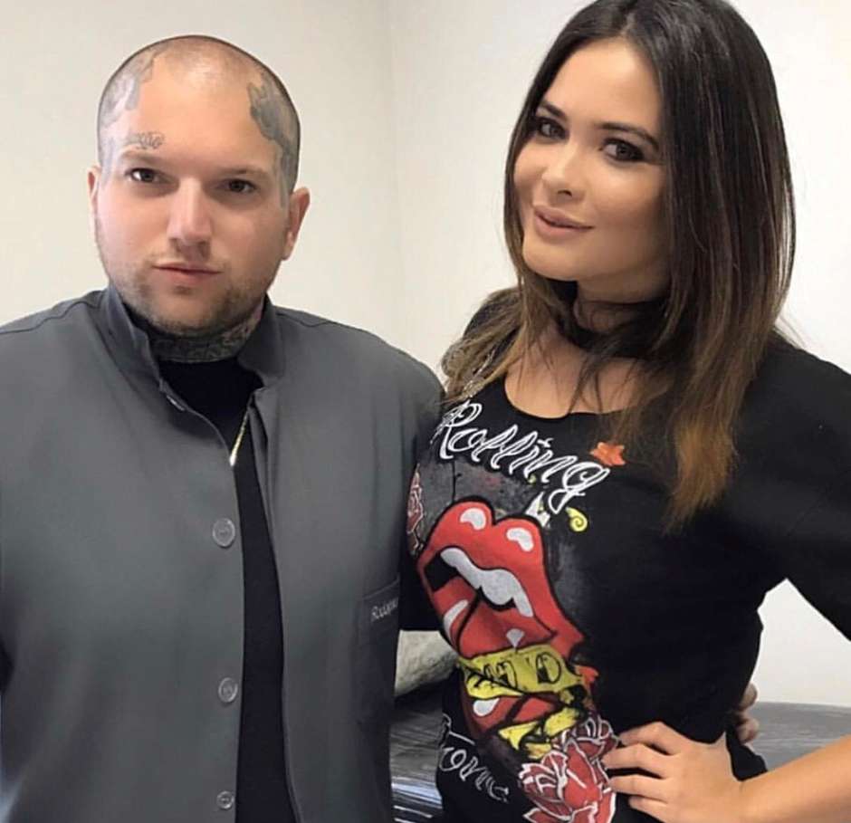 Rodolpho com Geisy Arruda - Foto: Reprodução/Instagram