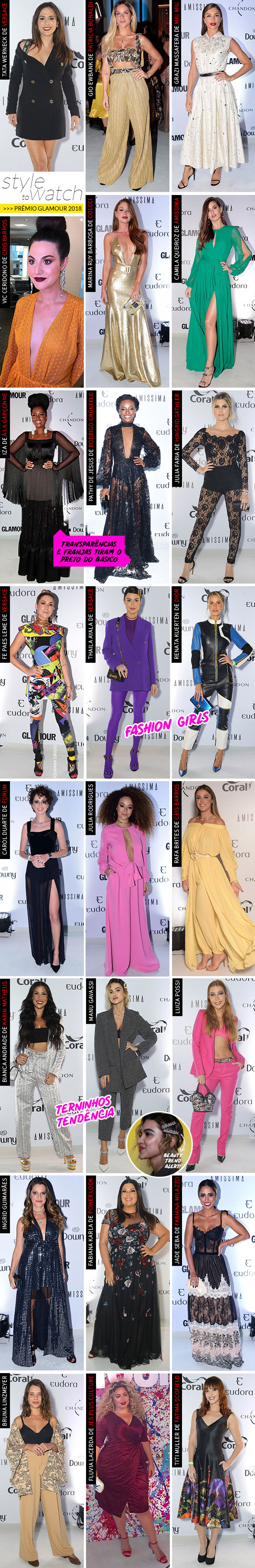 Os looks do Prêmio Geração Glamour 2018! 4
